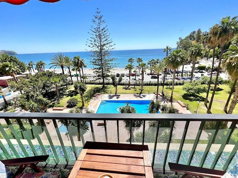 First Line Rosa Nautica Pool Apartment La Herradura